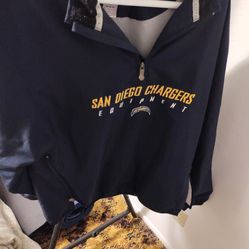 San Diego Chargers Reebok Pullover Jacket