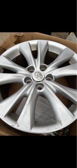 Toyota Alloy Wheel Rim Silver