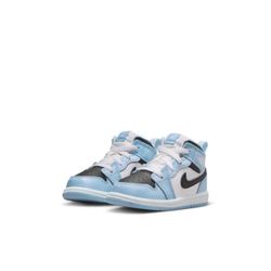 Jordan Mid 1's Ice Blue