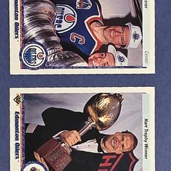 NHL OILERS MARK MESSIER CARDS STANLEY CUP $10