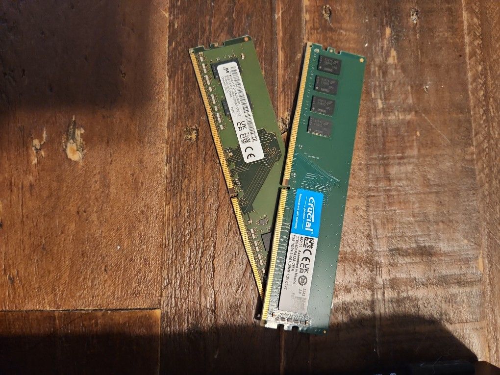 Crucial And Micron 2x8 16gb Ram Kit 