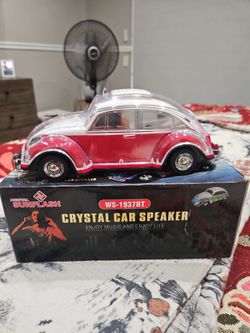 Digital Sunflash Crystal Car Bluetooth Speaker