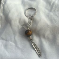 Tiger Eye Keychain 