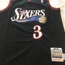 Allen Iverson 76ers Jersey Brand New With Tags 