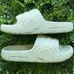 Adidas Adilette 22 Slide ‘Magic Lime’ (Size 10 x3)