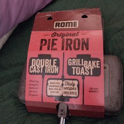 Original Pie Iron Double Cast Iron Grill Bake Toast 30 Dollars 