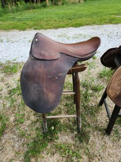 Decorative English Riding Saddle