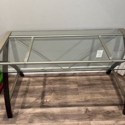 Glass Desk