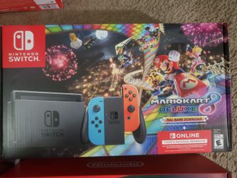 New Mariokart 8 Switch Bundle