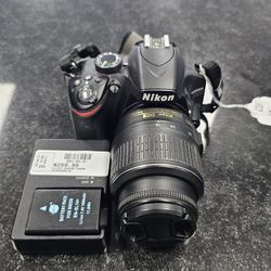 Nikon Camera D3200 With Two Batteries And Charger. ASK FOR RYAN. #00(contact info removed)