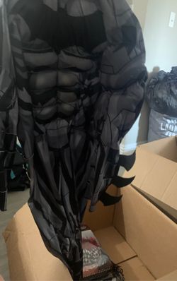 Batman muscle suit small no mask or cape