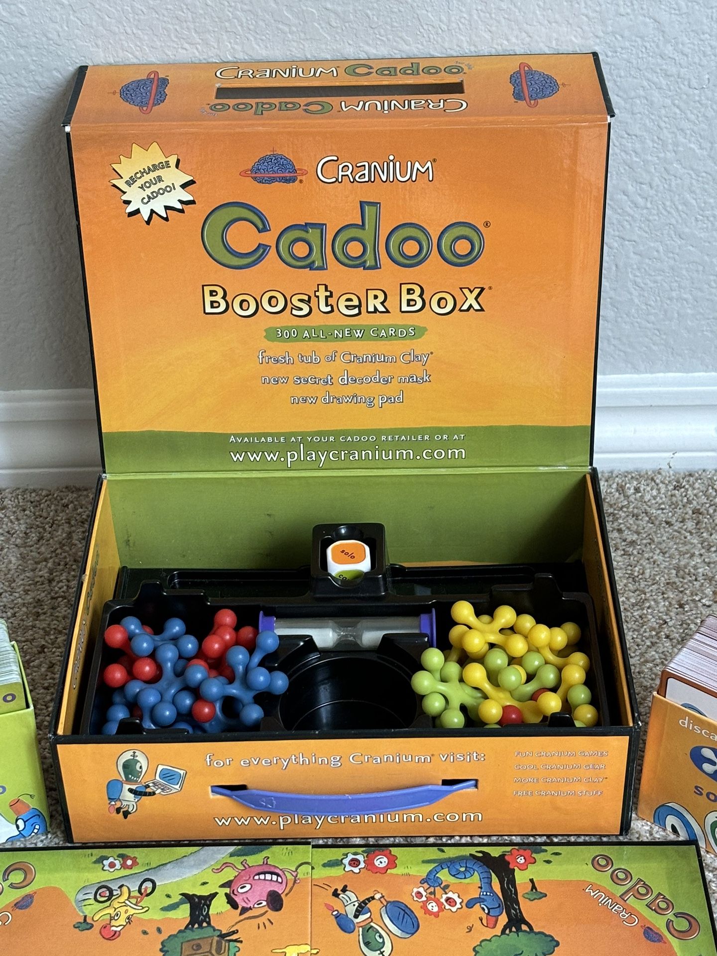 cadoo booster box Amazon.com: 2002 Booster Box for CRANIUM CADOO : Toys & Games