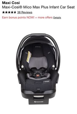 Maxi cosi car seat with base