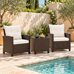 3-Piece Outdoor Patio Furniture Set