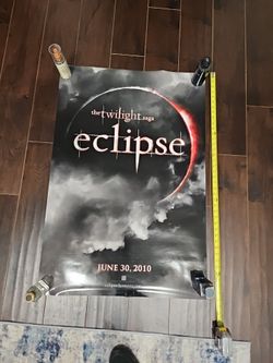 Twilight Eclipse Movie Poster 27x40 