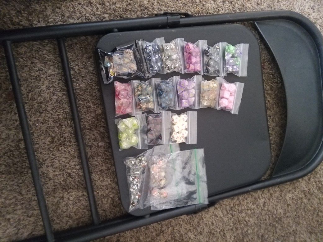 Full Sets Of Dungeon And Dragons Dice