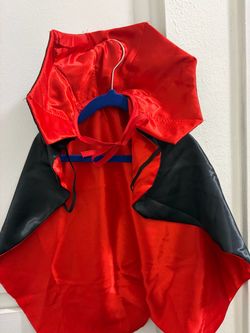 Toddler, little red and black cape