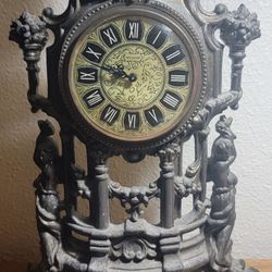 Antique Mercedes  West Germany Table Clock