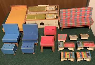 Original 1962 Barbie Dream House EXTRAS *sold separately*