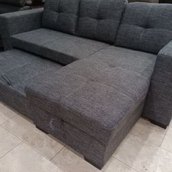 Black Monaco Sofa Bed. Easy Financing And Delivery Available 