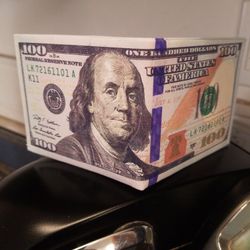 Wallet Looks Like $100 Bill. Not For Change