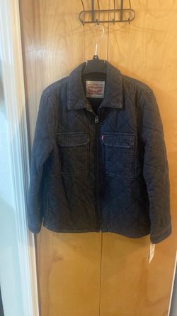 Levi's Quilted Denim Zip-Up Jacket