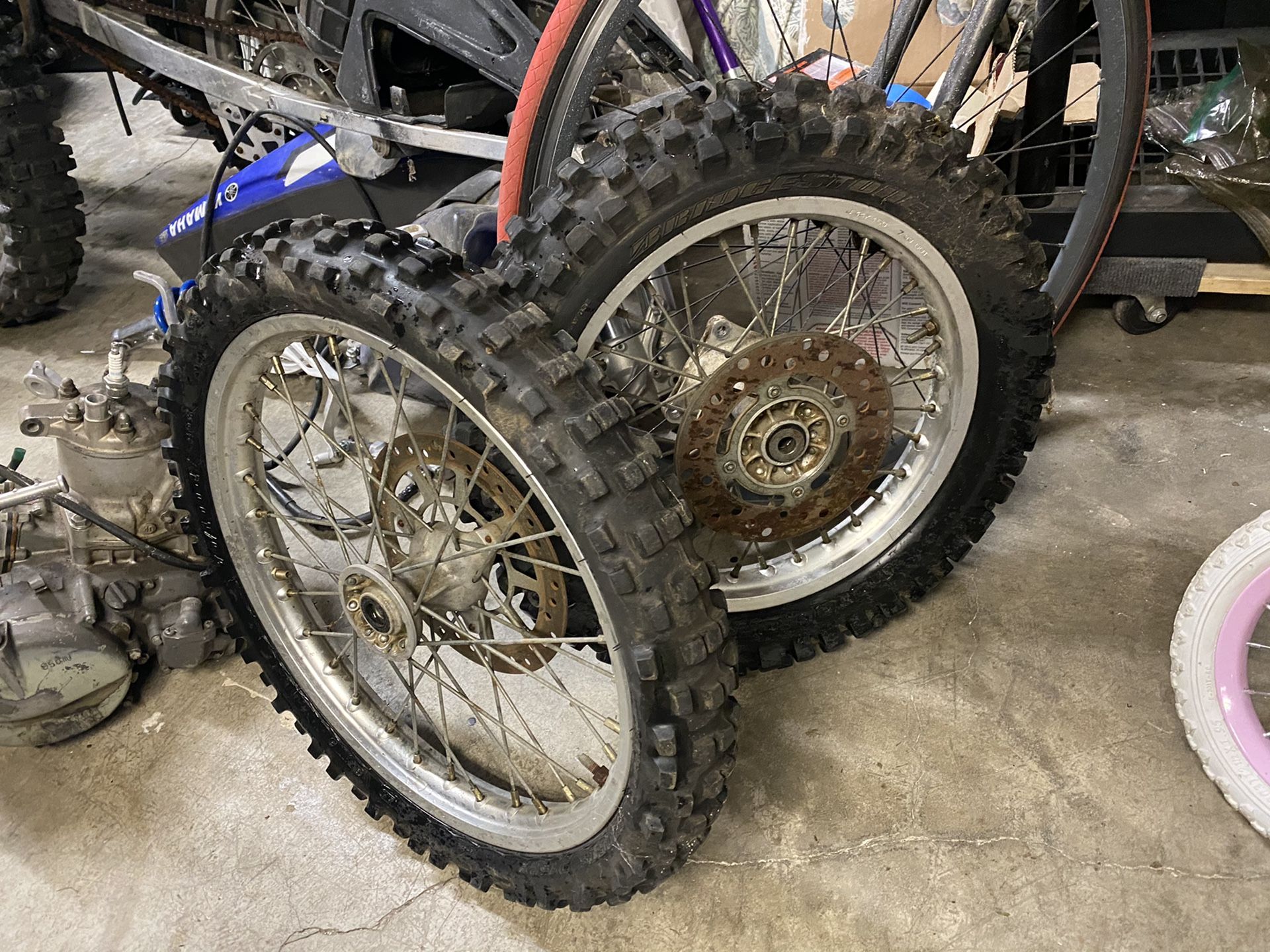 Yamaha YZ80 YZ 85 YZ85 YZ 80 WHEELS