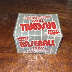 1989 Baseball Fleer Cards Mini Pack