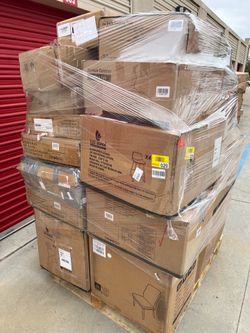 Mixed return pallets wholesale furniture