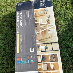 5 TierMetal Shelving  Apx 72 X 36 X 18 NiB