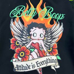 Betty Boop Zip Up Hoodie