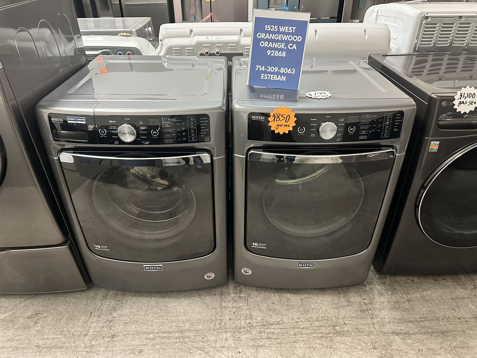 Maytag Washer And Gas Dryer 