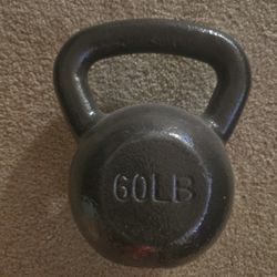 60lb Kettlebell