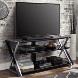 Tv Stand Console Entertainment Center Up To 70” - New