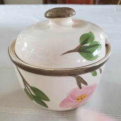 Vintage Made In England Preserve Pot With Lid
