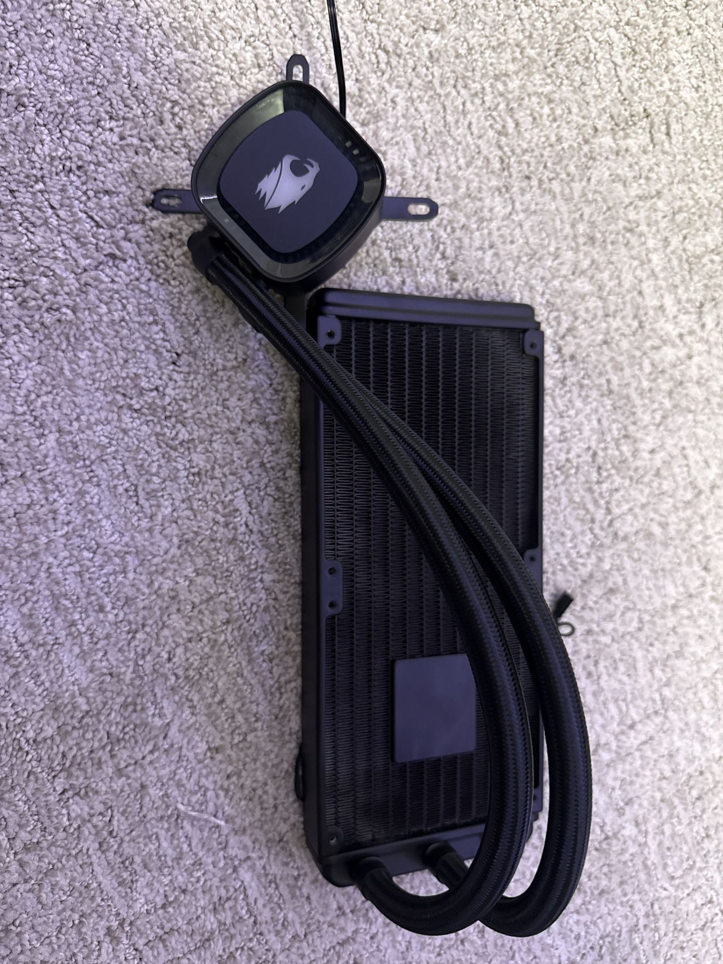iBUYPOWER 240mm AIO CPU Cooler + Fans + Corsair Mount Kit – $25