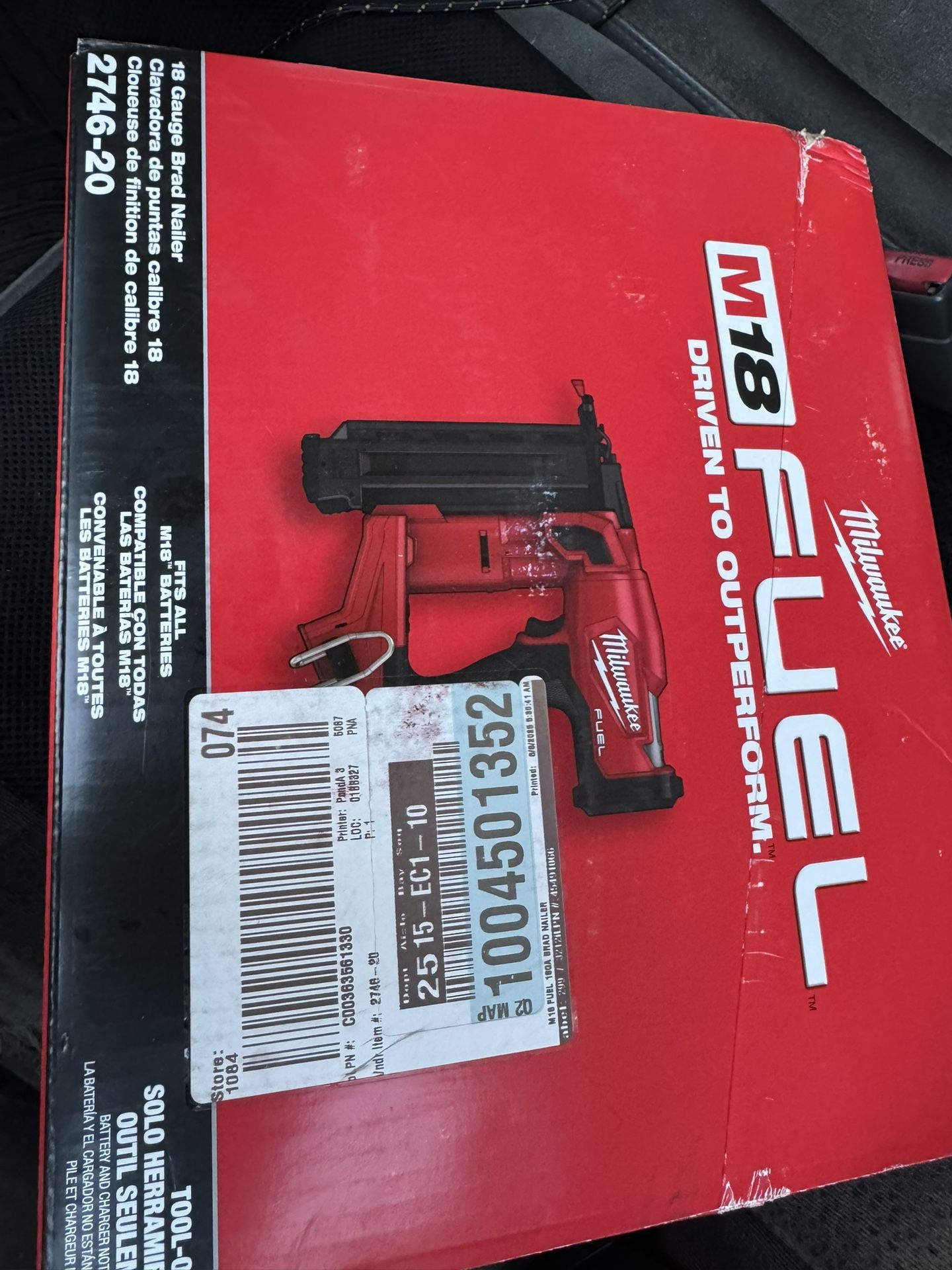 Milwaukee M18 18g