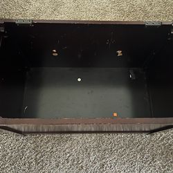 Wooden toy box