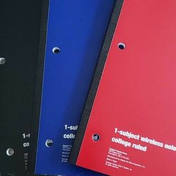 1 Subject Wireless Notebooks