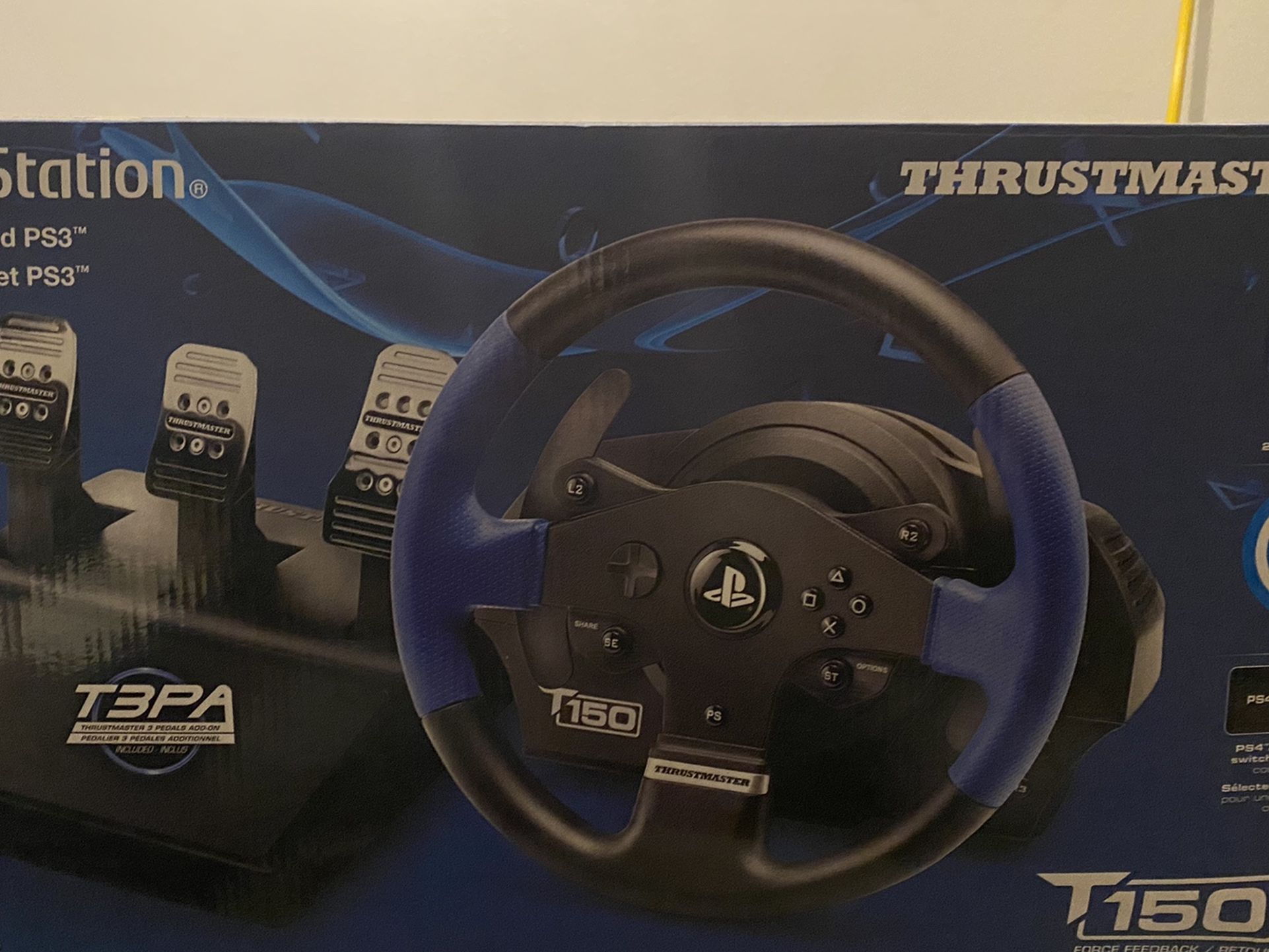 Theustmaster T150 Pro Wheel For PS4/PC