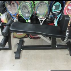Used IRONMASTER SUPER BENCH V2 I/D BENCH With Leg extension ( Read The Description)