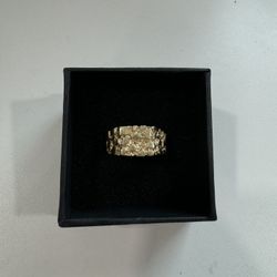 14k Nugget Ring  6.8 Grams