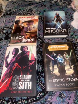 Star Wars Black Spire/ahsoka/shadow Of Sith/rising Storm HARDCOVER Lot First Ed