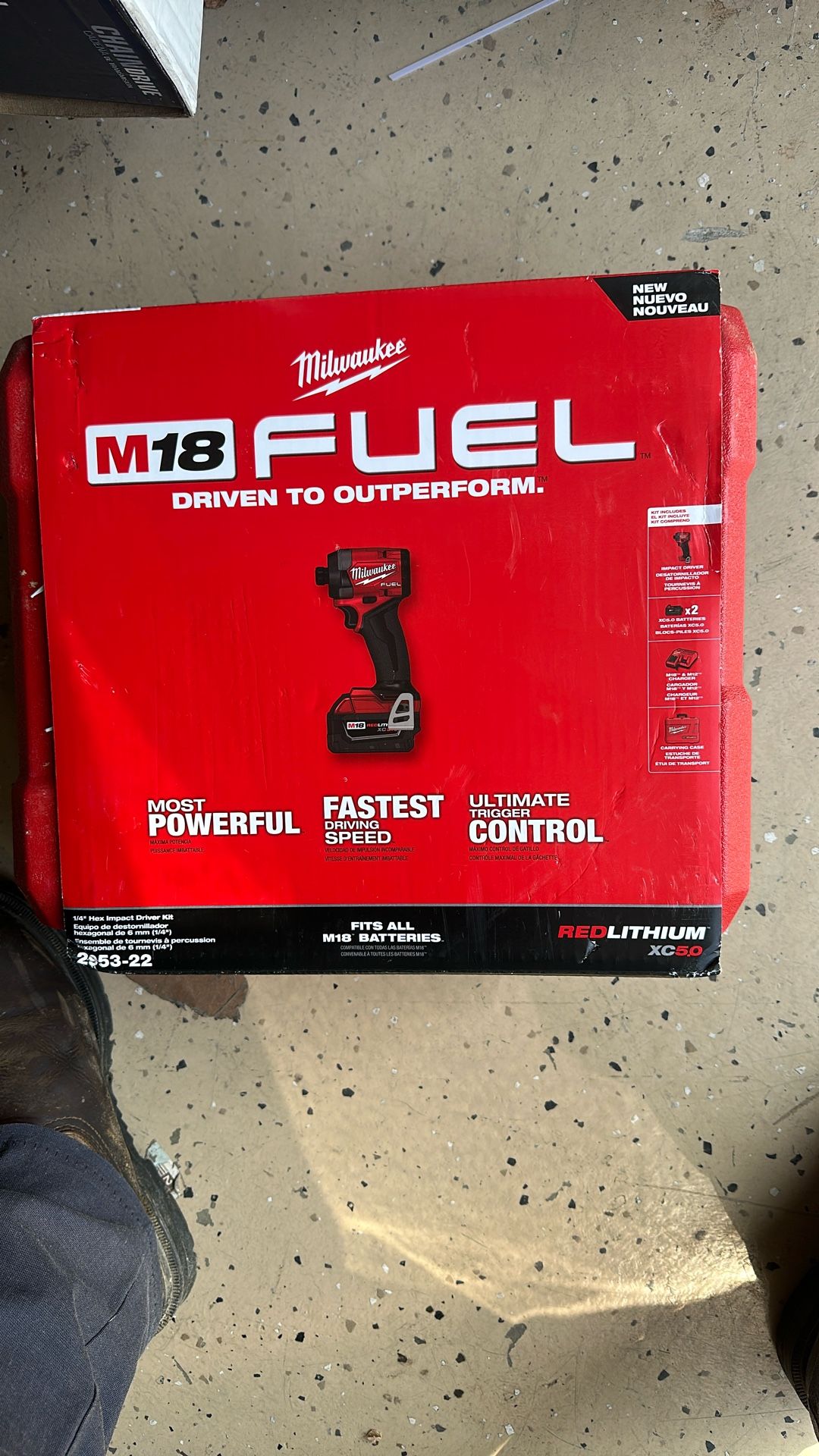 1/4 Héx Impact Driver Kit Two Batteris $220 Firm