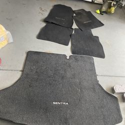 nissan sentra rug set