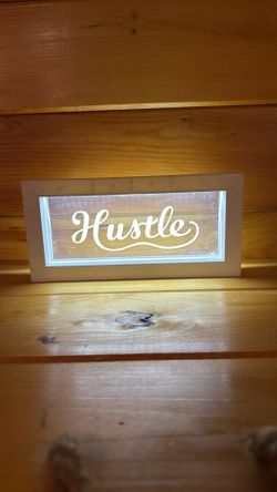 Hustle Table/Wall Decor