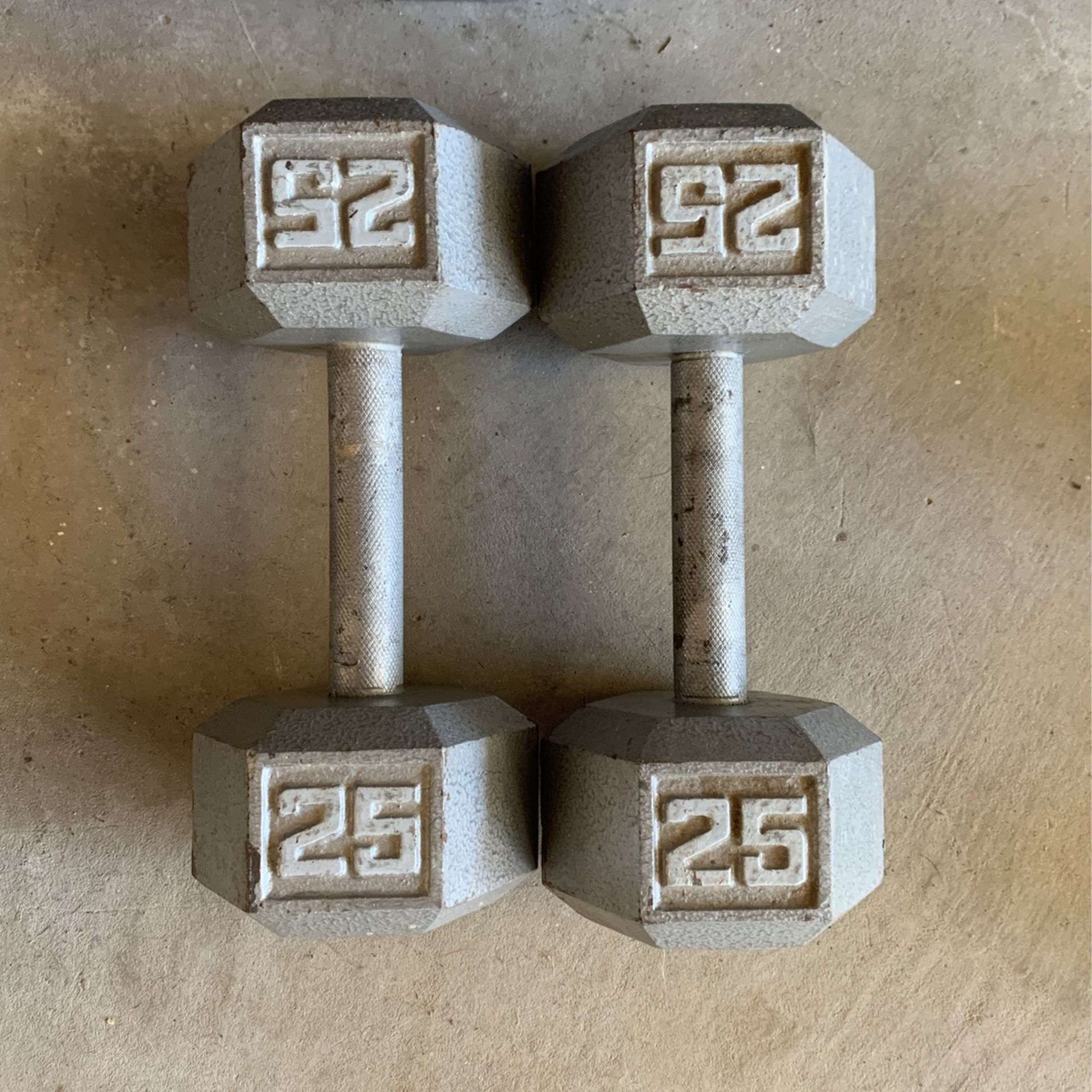 25lb Dumbbells