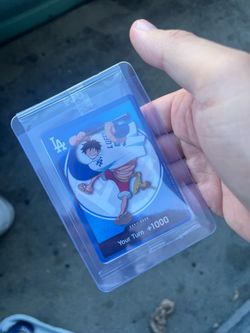 Dodgers Luffy Promo Card 2026