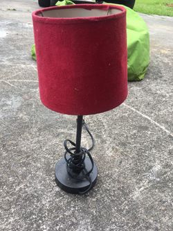 Cute Red Lamp