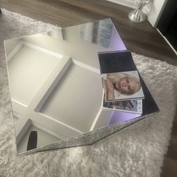 Glass Diamond Coffee Table 